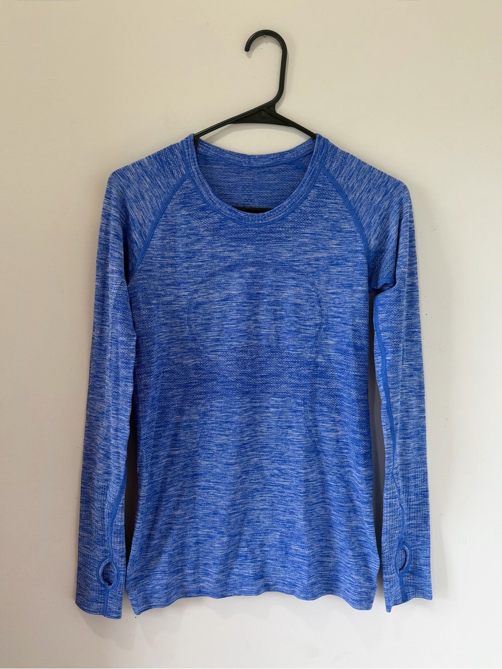 Lululemon Swiftly Tech 2.0 Long Sleeve Size 10 Cerulean Blue